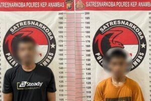 Berkat Laporan Masyarakat, 2 Honorer PLN Tarempa Miliki Sabu Ditangkap Polisi