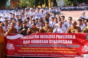 Wagub Nyanyang Buka Kegiatan Perdana KEMAS di SMA Negeri 1 Tanjungpinang