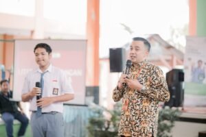 OJK Berkolaborasi Dengan Pegadaian Gelar Literasi Keuangan di SMAN 1 Karimun