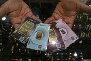 2 Mei, Harga Emas Merosot Lagi