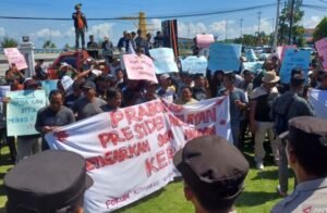 Ratusan Nelayan di Kepri Berunjukrasa Tolak Penggunaan Alat VMS