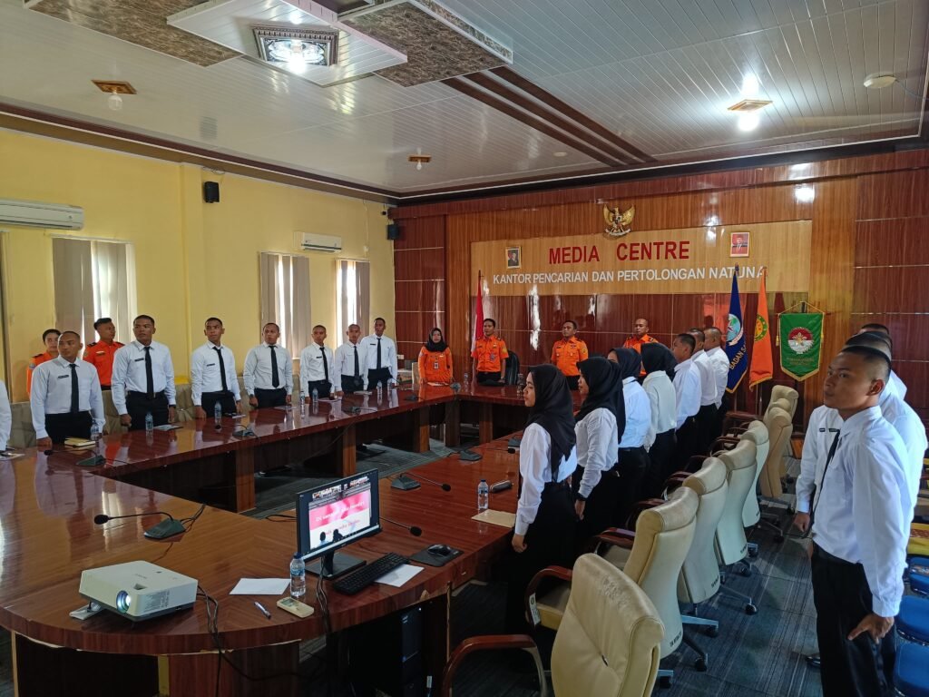 23 Orang CPNS Kantor Pencarian dan Pertolongan Natuna Mengikuti Orientasi ASN BerAKHLAK