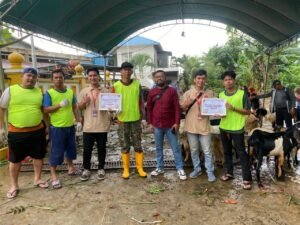 Capella Honda Kepri Berkurban di Masjid Quba Batam Center