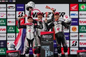 Melaju Kencang, Pebalap Binaan Astra Honda Kibarkan Merah Putih di Thailand dan Italia