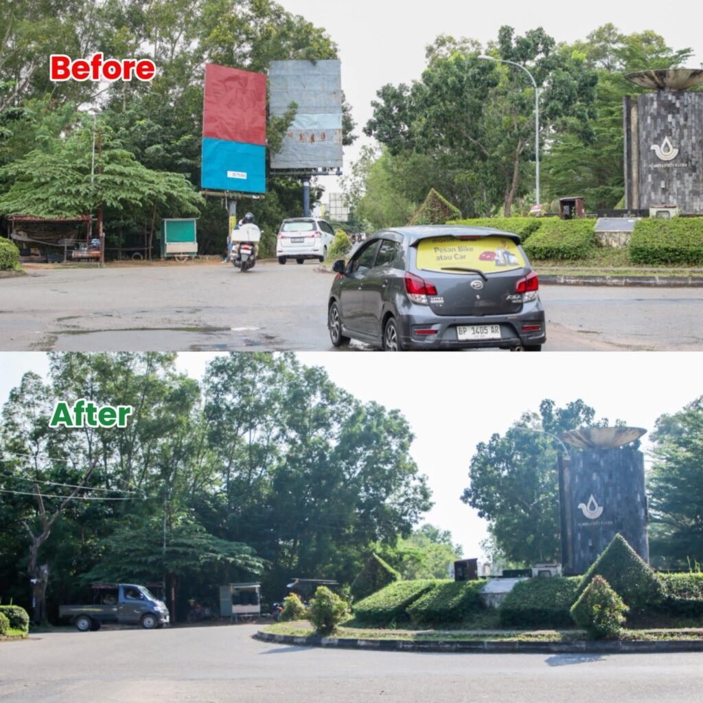 Sebanyak 519 Reklame Sudah Ditertibkan