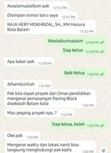 Catut Nama Ketua Hanura Batam, Dua Kader jadi Korban Penipuan