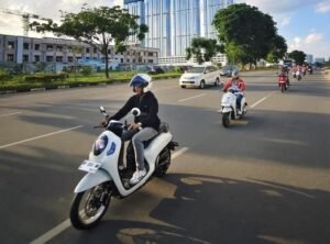 Sensasi Riding Malam Bareng Bikers Honda Kepri, Seru dan Penuh Kreativitas