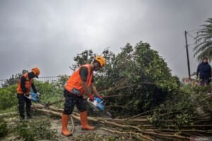 Waspada! Wilayah Sumatera dan Kepri Terpantau Hujan Disertai Petir Hari Ini