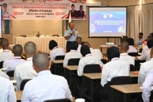 Danlanud RHF Tekankan Peran Strategis Generasi Muda Paskibraka dalam Literasi Digital untuk Ketahanan Nasional