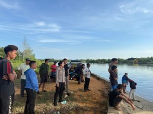 Dapat Info Warga Tenggelam, Tim Gabungan Polres Bintan Langsung Cari Korban di Perairan Busung