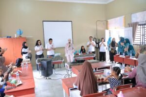 Hafizha Sampaikan Pentingnya Gizi Tumbuh Kembang Anak saat Membuka Hari Sehat Japfa dan Edukasi Ibu Balita