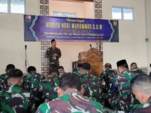 Teladani Akhlak Nabi Muhammad SAW, Lanud RHF Memperingati Maulid Nabi dan Doa Bersama