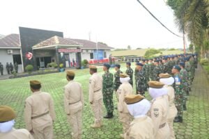 Tumbuhkan Jiwa Profesionalisme Prajurit, Danlanud RHF Pimpin Upacara Bendera Mingguan