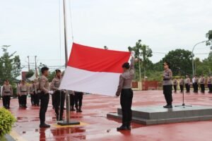 Polres Bintan Gelar Upacara Hari Olahraga Nasional 2025, “Olahraga Satukan Kita”