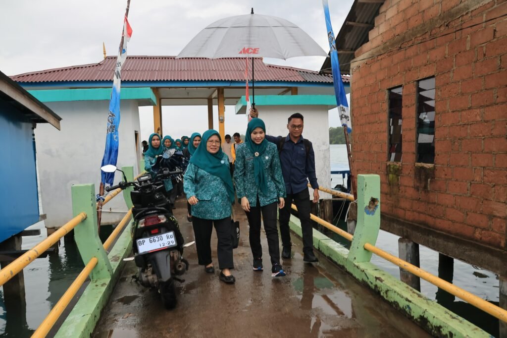 Laksanakan Germas di Bintan Pesisir, Hafizha Ajak Masyarakat Budayakan Pola Hidup Sehat