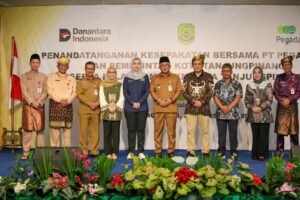 Penandatanganan Kesepakatan Bersama PT. Pegadaian, Pemko Tanjungpinang Berkomitmen Tingkatkan Kualitas UMKM Melalui Pelatihan dan Pemberdayaan