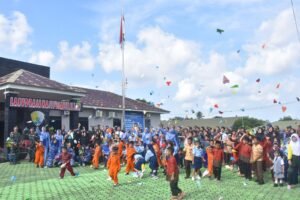 200 Anak-anak Lanud RHF Meriahkan Launching Dirgantara Fair 2025