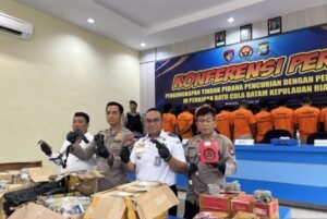 Perompak di Perairan Selat Philip Ditangkap Polda Kepri, Keamanan Maritim Singapura Apresiasi