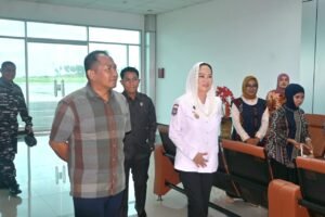 Bupati Natuna Sambut Danlanud RSA Naik Pangkat Setingkat Lebih Tinggi
