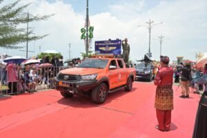 Komandan Lanud RHF Hadiri Pembukaan Pawai Budaya Kota Tanjungpinang