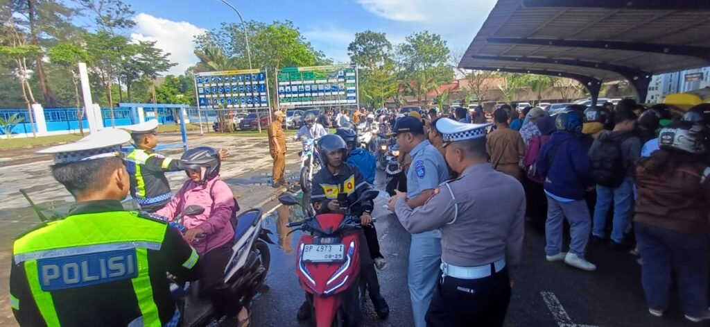 Dishub dan Bapenda Kepri Gelar Razia Kendaraan