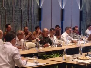 Danlanud RHF Hadiri Rakor Analisis Kesiapsiagaan Provinsi Kepri terhadap Dampak Konflik Regional di Laut Cina Selatan