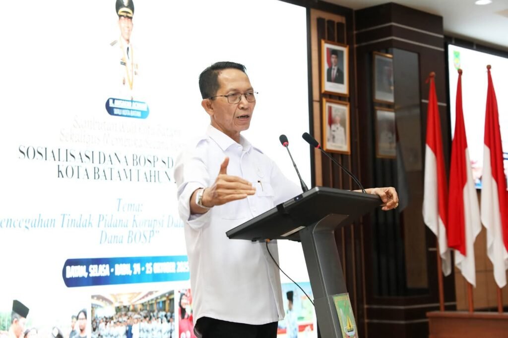 Wali Kota Amsakar Buka Sosialisasi Dana BOSP 2025: Pendidikan adalah Investasi Bangsa