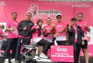 Ratusan Peserta Antusias Ikuti Fun Run Bersama Smartfren di Batam