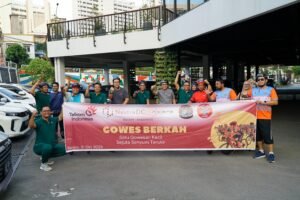 Telkom Indonesia Gelar Gowes Berkah di Batam, Wujudkan Sinergi dan Kepedulian Sosial