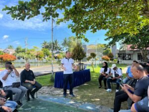 Danlanal Ranai Ajak Nelayan Jaga Kedaulatan dan Perikanan dari Pelaku Illegal Fishing di Laut Natuna