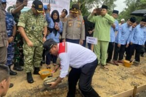 Kodim 0316/Batam Bangun Gudang dan Gerai KMP di 2 Kelurahan, Jual Sembako Serta Pangkalan LPG