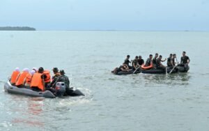 Tingkatkan Kemampuan Operasional dan Kesiapsiagaan SAR Laut, Lanud RHF Latihan LCR