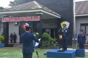 Upacara Hari Pahlawan ke-80 di Lanud RHF, Kadislog jadi Irup
