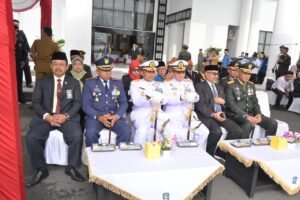 Danlanud RHF Hadiri Upacara Hari Pahlawan ke-80 Tingkat Provinsi Kepri 2025
