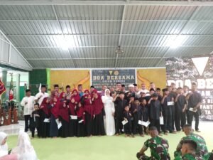 Jelang Keberangkatan, Yonif Raider 136/Tuah Sakti Gelar Doa Bersama