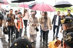 Danlanud RHF Sambut Kedatangan Ketua MPR RI di Tanjungpinang