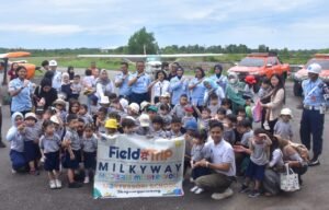 TK Milkyway Modern Montessori Berkunjung ke Baseops Lanud RHF, Tumbuhkan Minat Kedirgantaraan