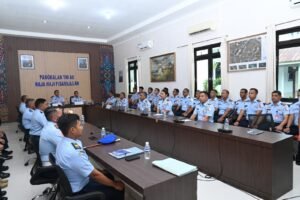 Entry Briefing Wasrikkap Itkodau I di Lanud Raja Haji Fisabilillah