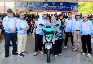 Semarak HUT PGRI 2025, Senam Sehat bersama Guru dan Pelajar Batam