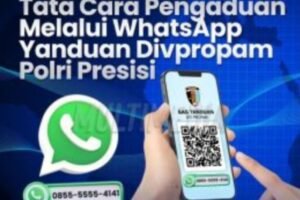 Ada Polisi Melanggar? Laporkan dengan Menscan Barcode, Identitas Pelapor Dilindungi