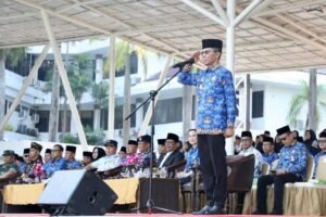 HUT Korpri dan PGRI, Amsakar Dorong Pelayanan Publik Cepat dan Pendidikan Berkualitas