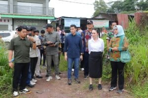 Batam Perkuat Infrastruktur Persampahan, Li Claudia Pantau Pembangunan TPS BIN Tertutup