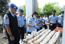 Danpuspomau Pimpin Sosialisasi P4GN di Lanud Raja Haji Fisabilillah