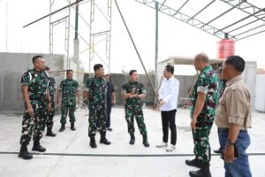 Progres Tertinggi di Batam! Pangdam XIX/Tuanku Tambusai Tinjau Pembangunan Koperasi Merah Putih di Tembesi Batam