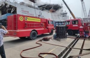 Awal Tahun 2026, Kebakaran Terjadi di PT ASL Shipyard Tanjung Uncang