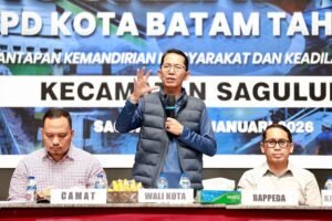 Musrenbang Sagulung dan Sekupang, Amsakar Tegaskan Skala Prioritas Pembangunan Batam