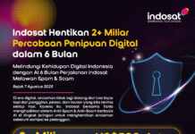 Indosat Hadang 2 Miliar Ancaman Spam dan Scam demi Lindungi Pelanggan
