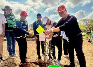 Aksi Tanam Pohon di Kebun Raya Gaungkan Semangat Gema Batam ASRI