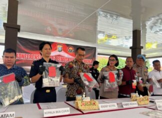 353 Vape Narkotika Asal Malaysia Diamankan Polda Kepri, Jaringan yang Sama pada 2025