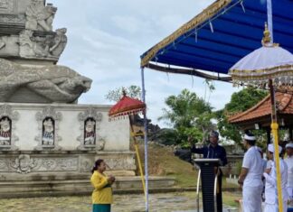 Pura Agung Amerta Buana Batam Dibangun Gedong Barong dan Tembok Penyengker Rp 2,4 Miliar